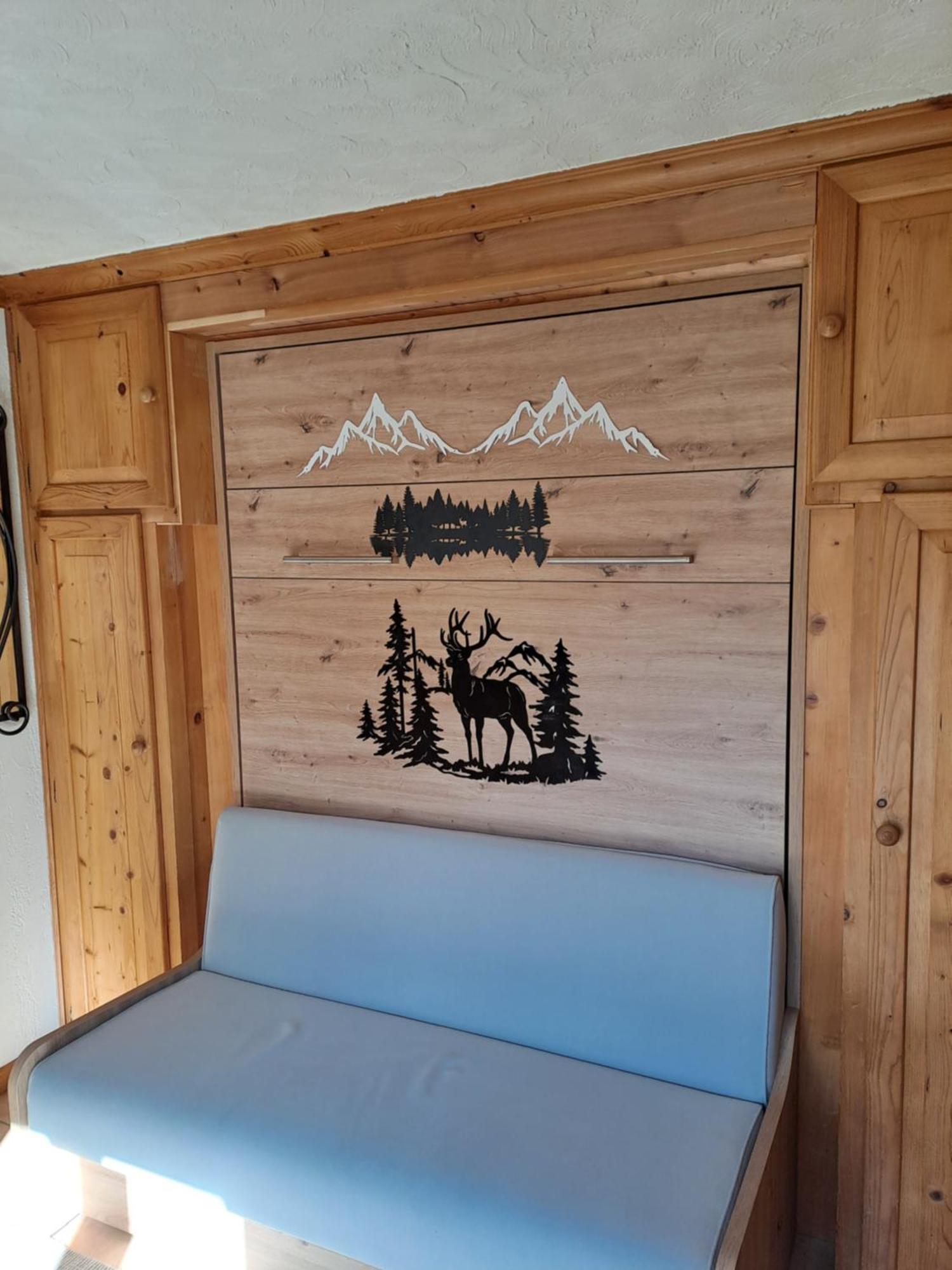 A4 Km De Megeve Tres Joli Studio Avec Jacuzzi ,Vue Sur Les Montagnes Au Calme Praz-sur-Arly Luaran gambar
